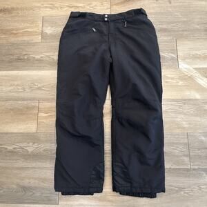 White Sierra Snow Ski Pants Mens 1X Black Baggy Winter Waterproof Insulated